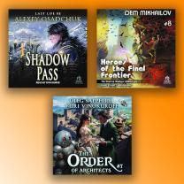 Three new audiobooks!
