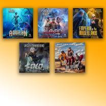 5 new audiobooks!