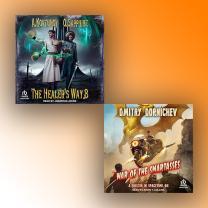 New audiobooks: The Healer's Way 8 and A Shelter in Spacetime 6